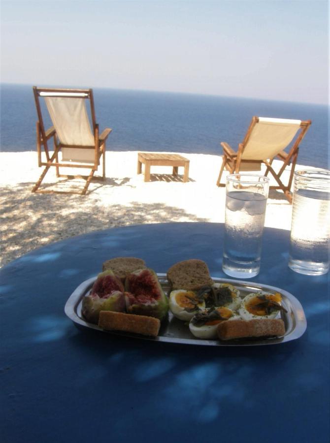 C & C _ Cycladic House With Endless Sea View Villa Ermoupoli Buitenkant foto