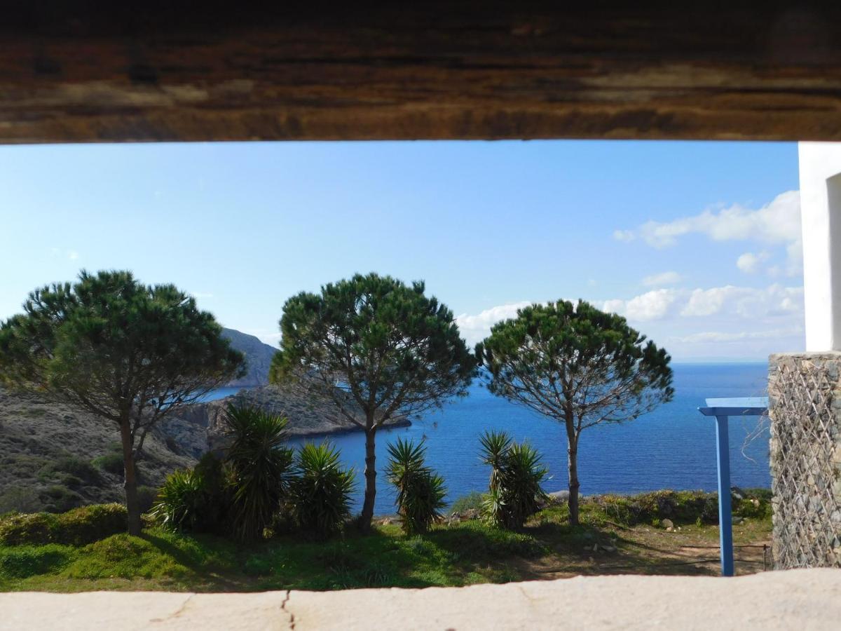C & C _ Cycladic House With Endless Sea View Villa Ermoupoli Buitenkant foto