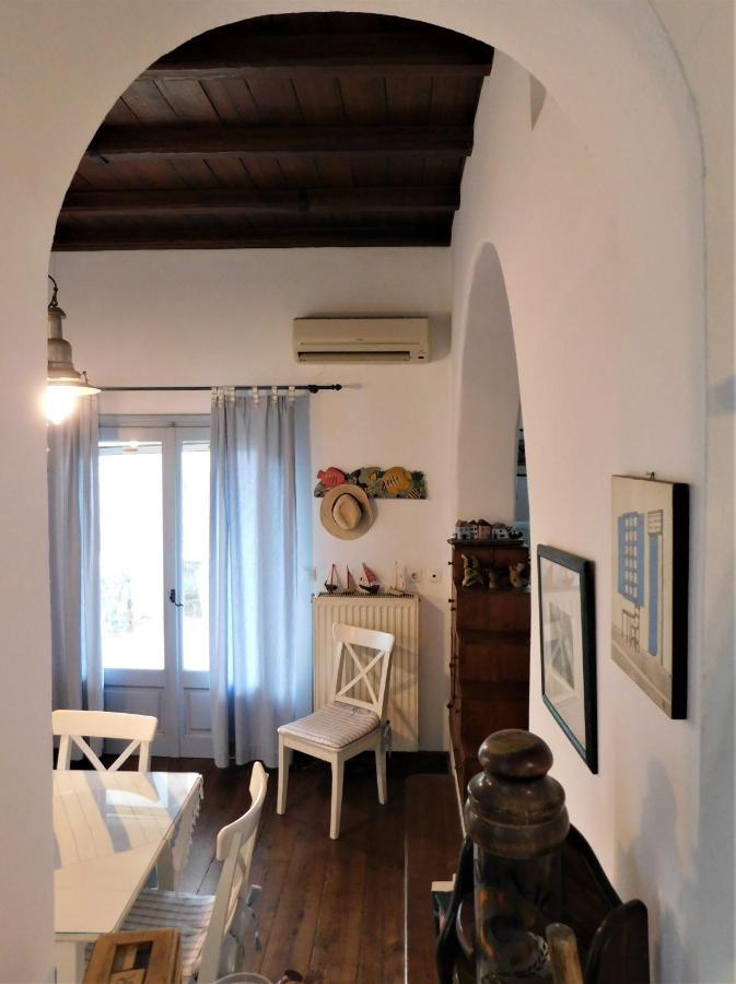 C & C _ Cycladic House With Endless Sea View Villa Ermoupoli Buitenkant foto