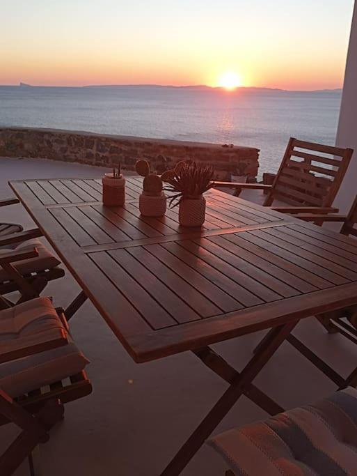 C & C _ Cycladic House With Endless Sea View Villa Ermoupoli Buitenkant foto